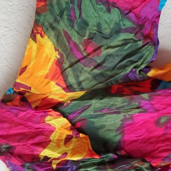 VTG Gitano 90's blouse with bright bold colors - Picture 7 of 11